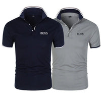 Navy + Grey