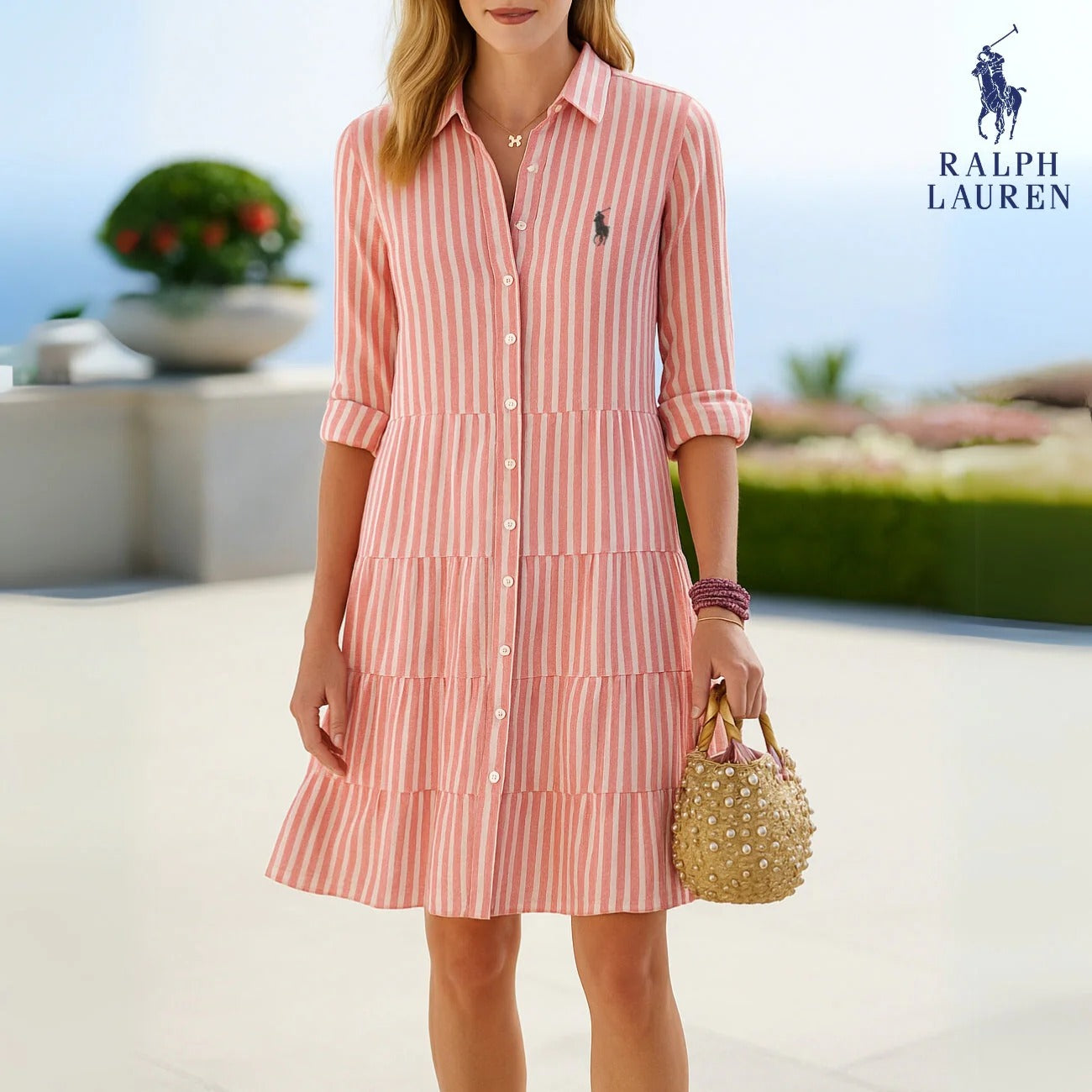 Ꮢ&Ⅼ™ |Striped Premium Dress