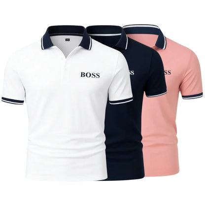 [BUY 2 GET 3] Essential Kit Polo Shirts 3-Pack