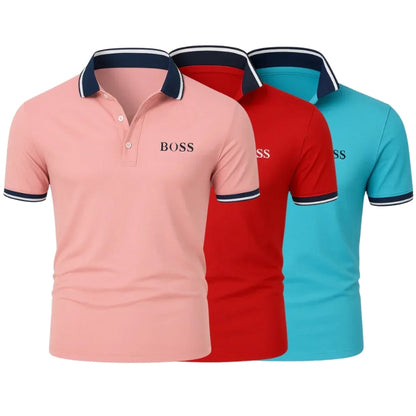 [BUY 2 GET 3] Essential Kit Polo Shirts 3-Pack