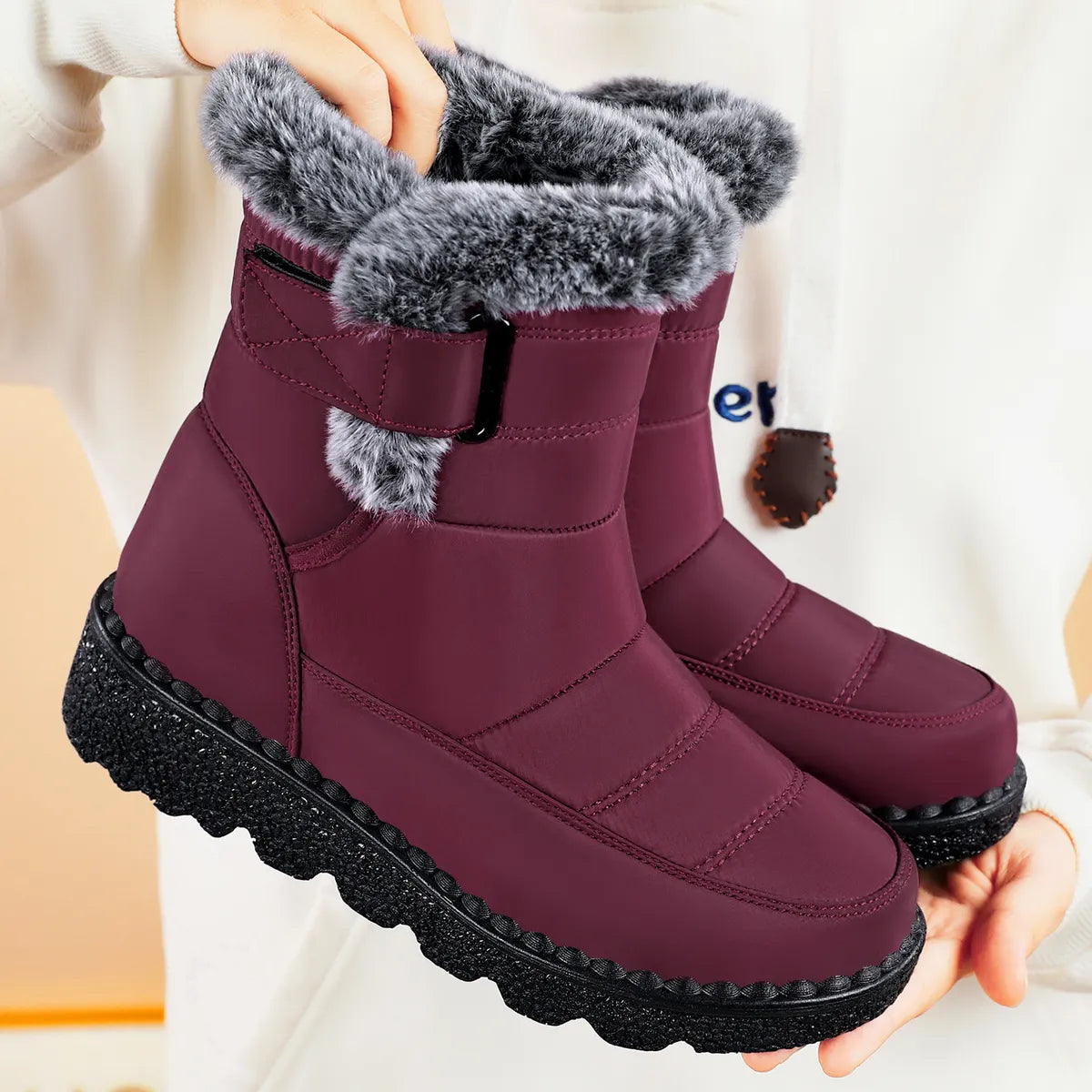 Brielle™ Winterlaarzen - Warm, veilig & waterafstotend