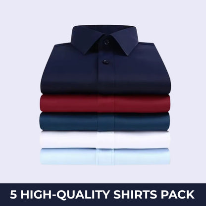 [BUY 3 GET 5] Kit Premiere Long Sleeve Shirts 5-Pack