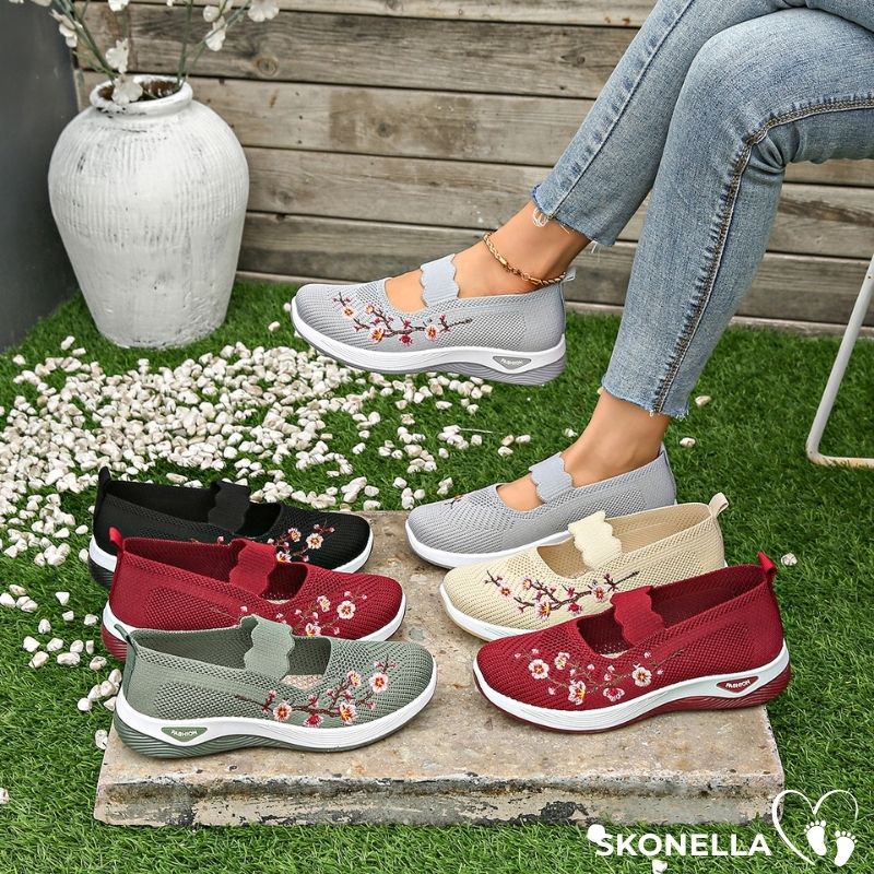 Skonella Blomm | Komfortsko med Stil & Ergonomi
